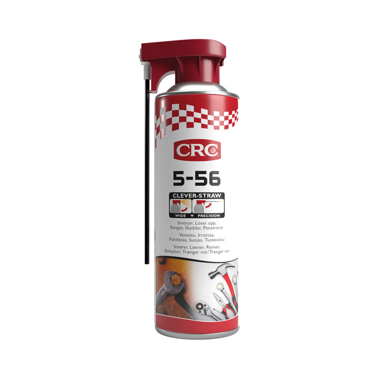 Rostskyddsmedel CRC 5-56 Clever Straw, 250ml