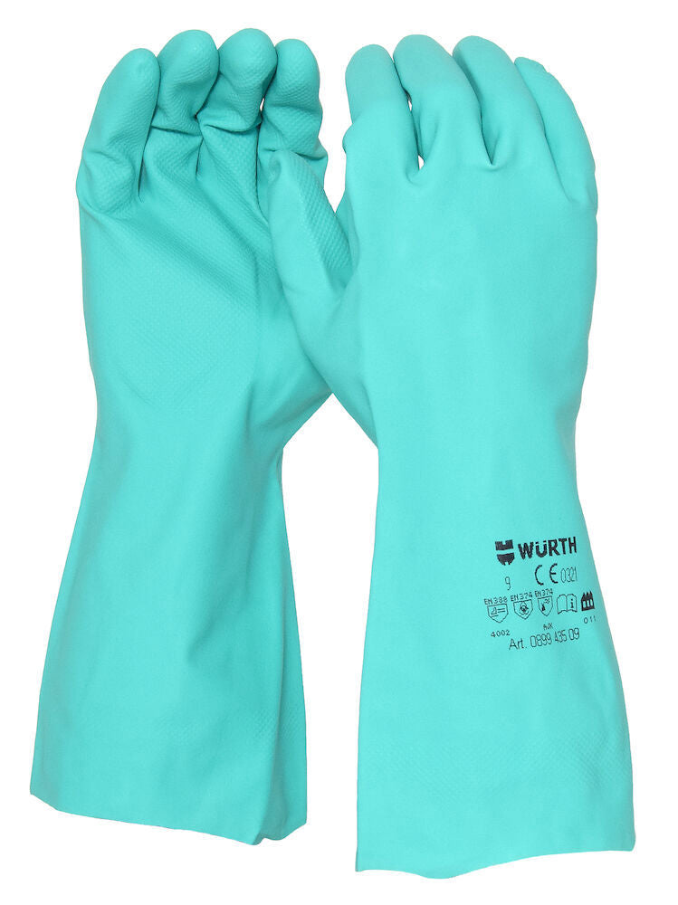 WURTH NITRILHANDSKE 33CM STL 11