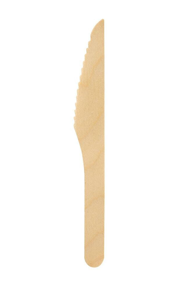 WURTH ENGÅNGSBESTICK KNIV TRÄ 100P