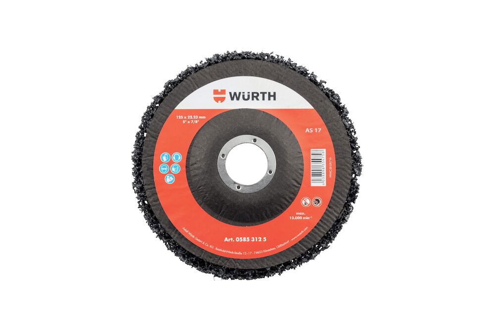 WURTH NYLONSLIP GLASFIBERRYGG 125MM
