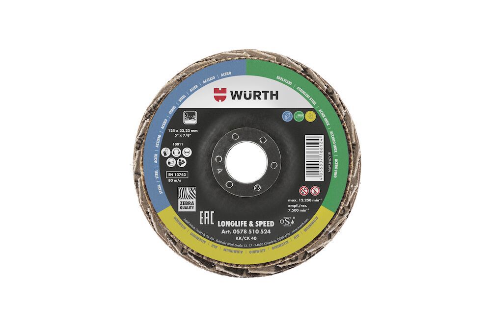 WURTH LAMELLRONDELL PLAN K40 125