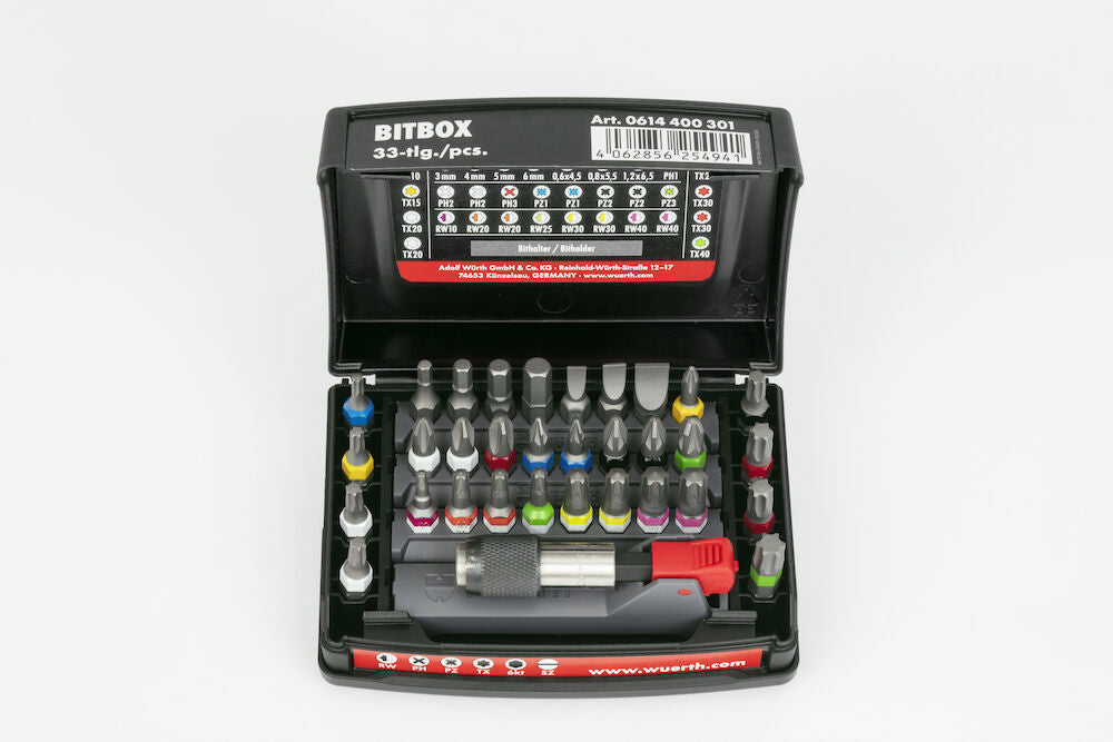 WURTH BITSSATS 1/4" MIX