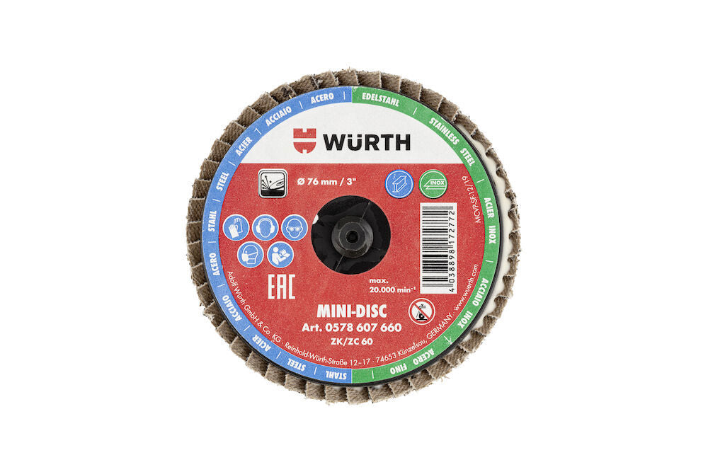 WURTH MINI LAMELL-DISC K60 50MM