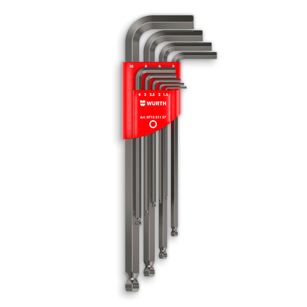 WURTH INSEXNYCKELSATS-WÜRTH-ZEBR-9DL