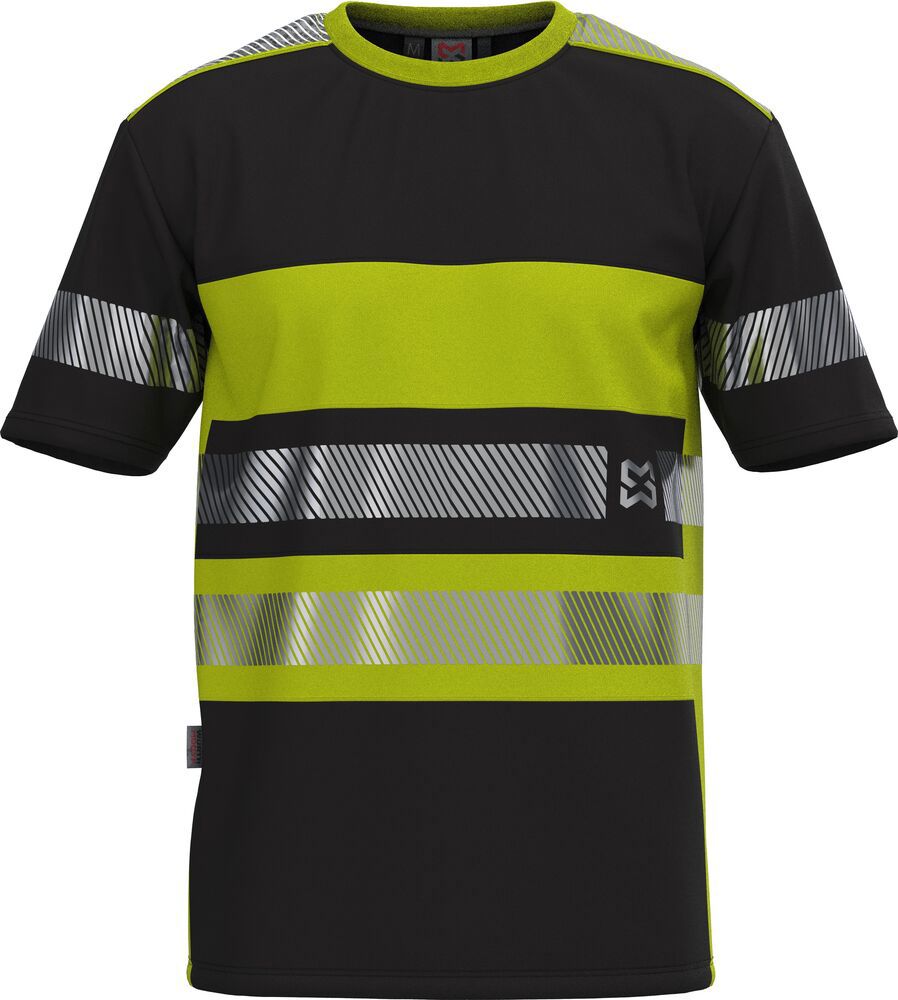 WURTH T-SHIRT NORDIC SV/GUL 6XL
