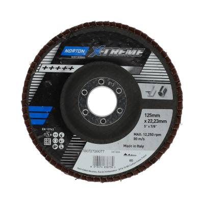 NORTON LAMELLRONDELL 125X22 K60 XTR