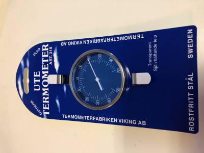 NONAME TERMOMETER IN/UT RUND 75MM