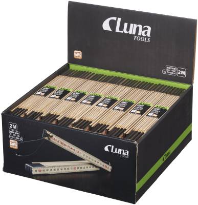 LUNA METERSTOCK MM TRÄ 2M DISPLAY