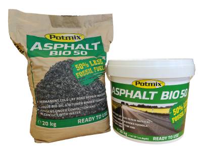 POTMIX REPARATIONSASFALT BIO50 H 20KG