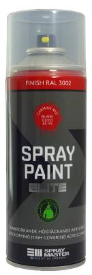 SPRAYMAS SPRAYFÄRG ELITE RÖD BLANK