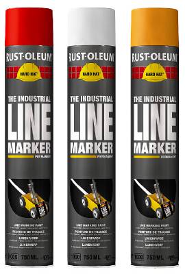 RUST-OLE LINJEMARKERINGSFÄRG VIT 750ML