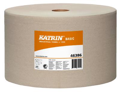 KATRIN TORKPAPPER BASIC L 1200 GRÅ