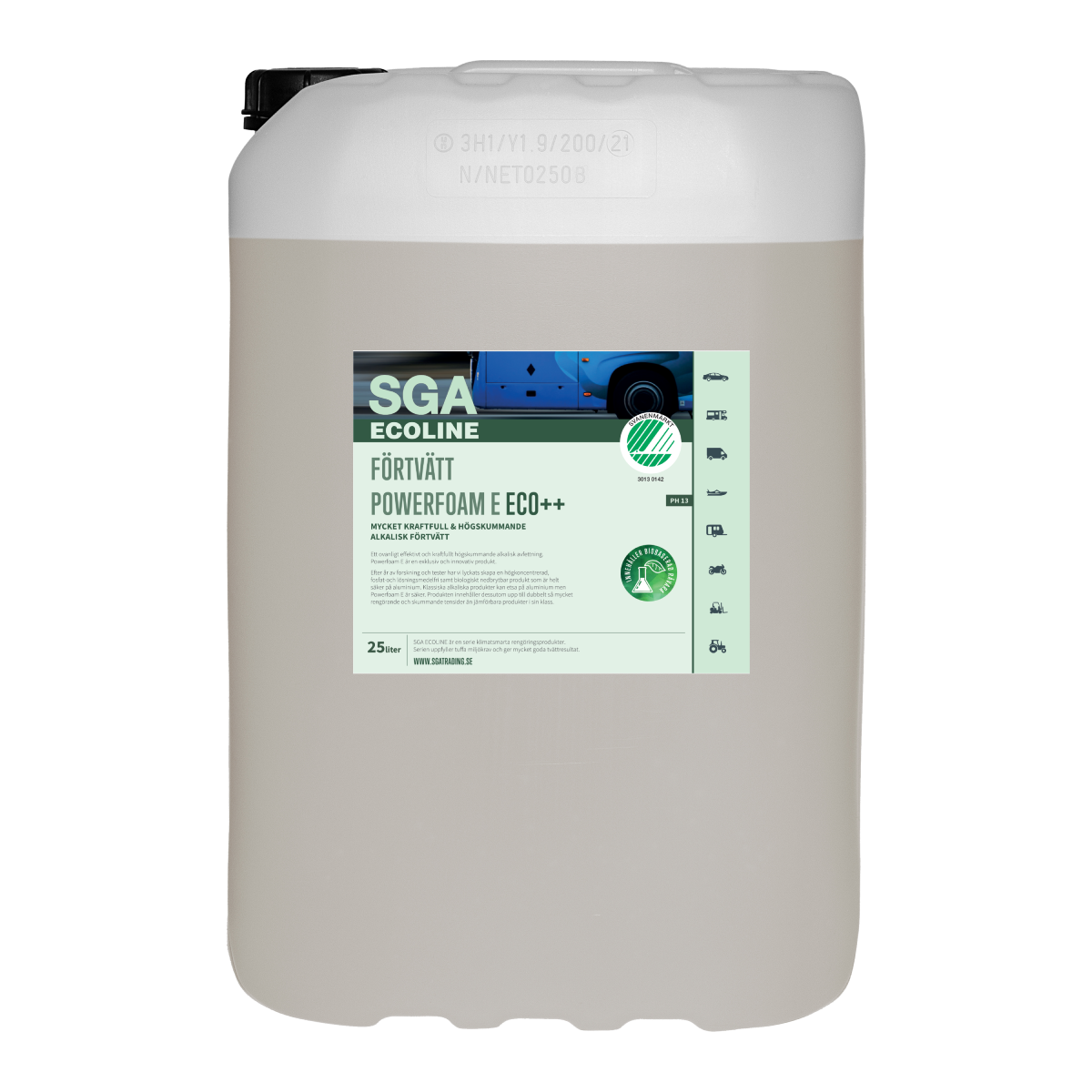 SGA Ecoline Förtvätt Powerfoam E ECO++ SVANEN, 25L