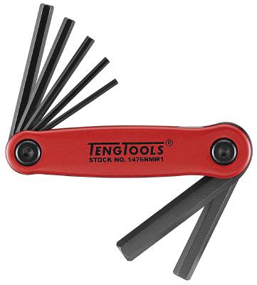 TENGTOOL SEXKANTNYCKELSATS 2.5-10MM
