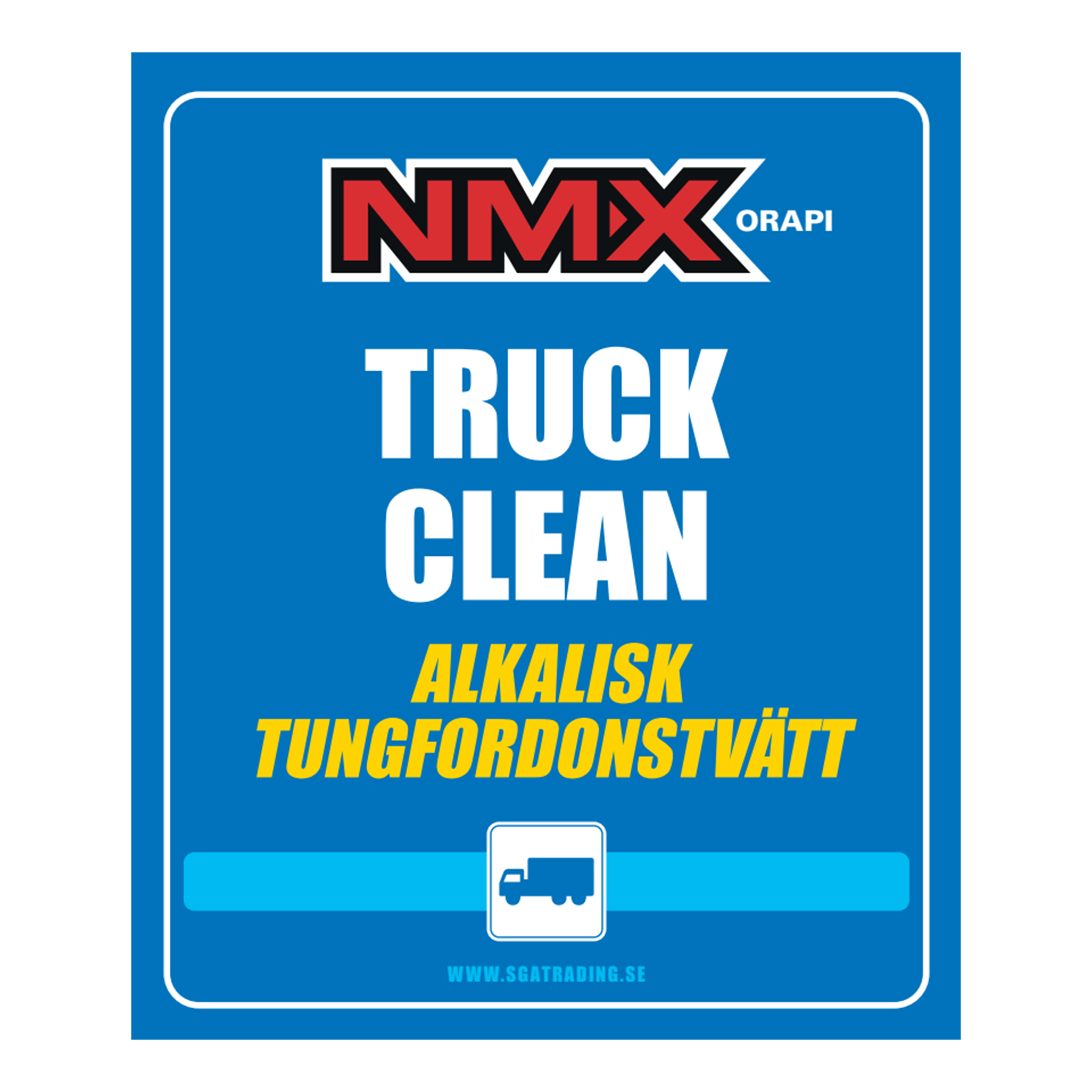 Alkalisk Förtvätt ORAPI NMX Truck Clean