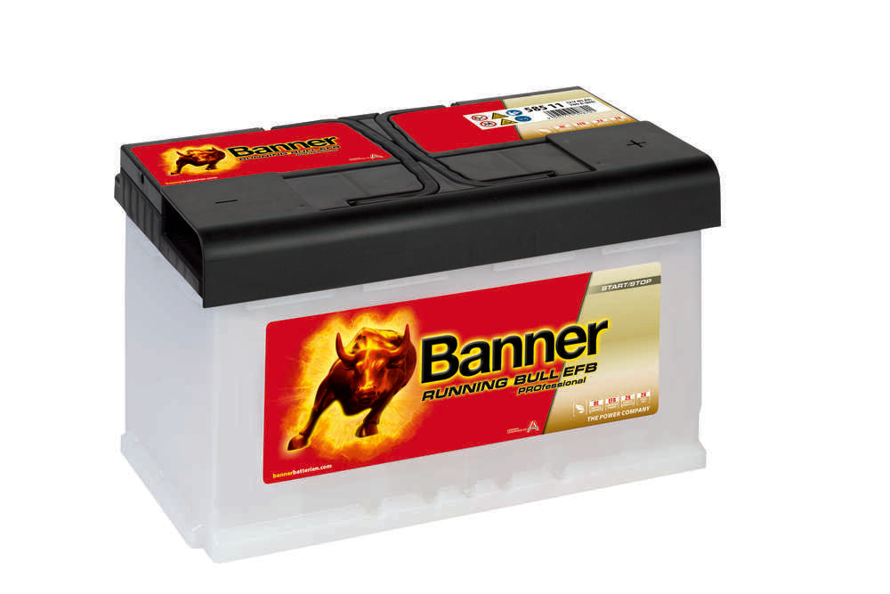 Banner Batteri Running Bull EFB PRO 12v 85Ah