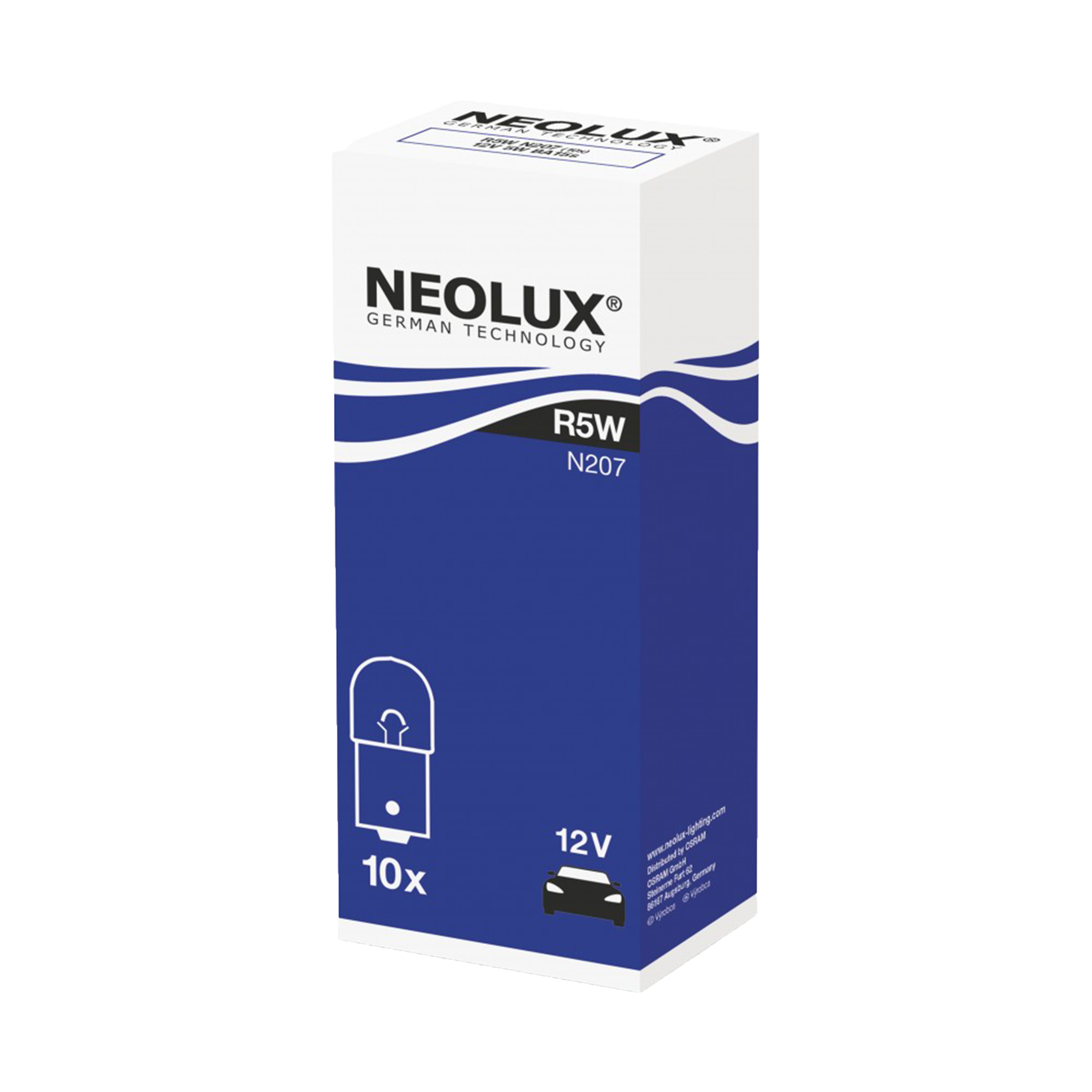 Blinkerslampa OSRAM Neolux N207 R5W 5W BA15S