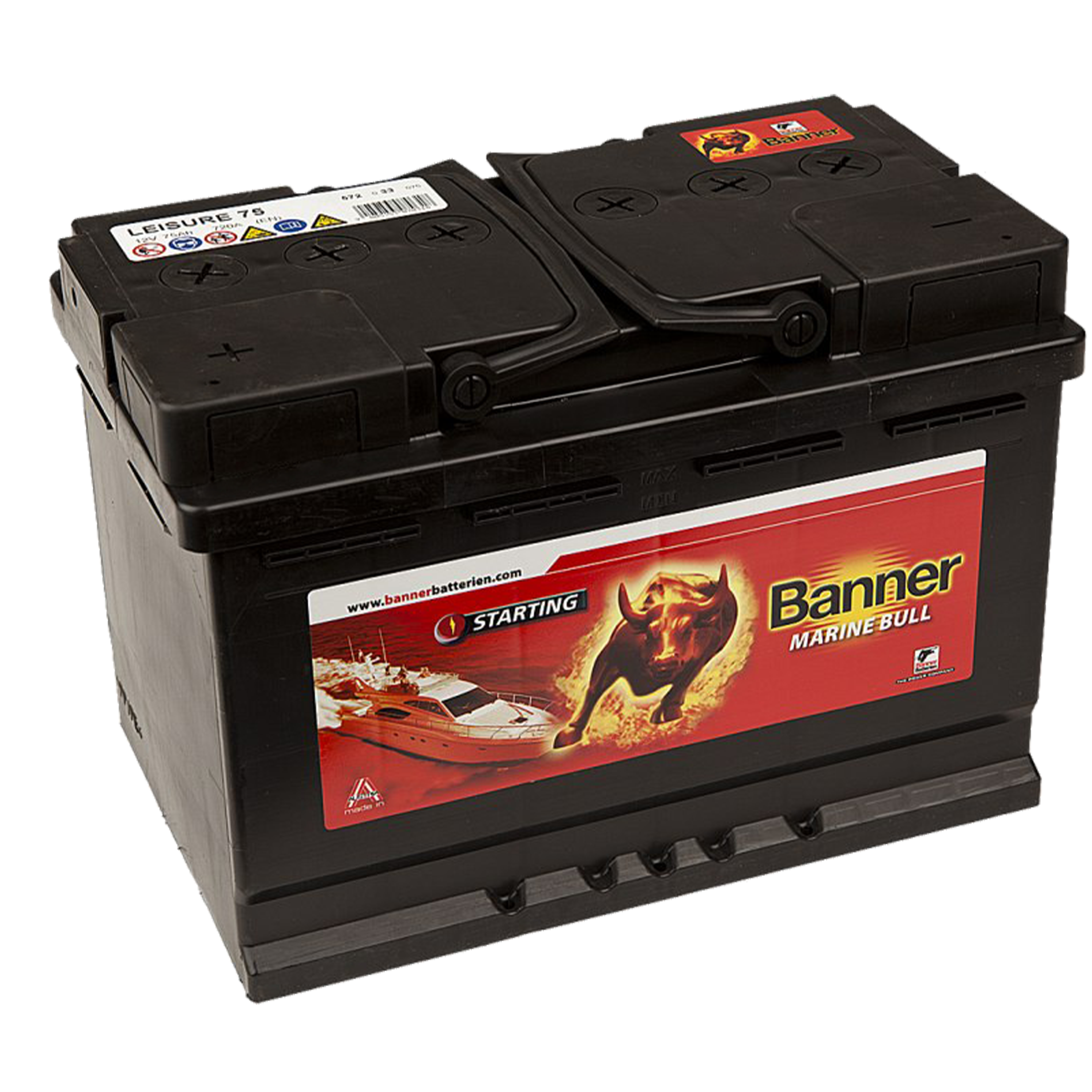 Fritidsbatteri Banner Marine Bull Leisure 75Ah