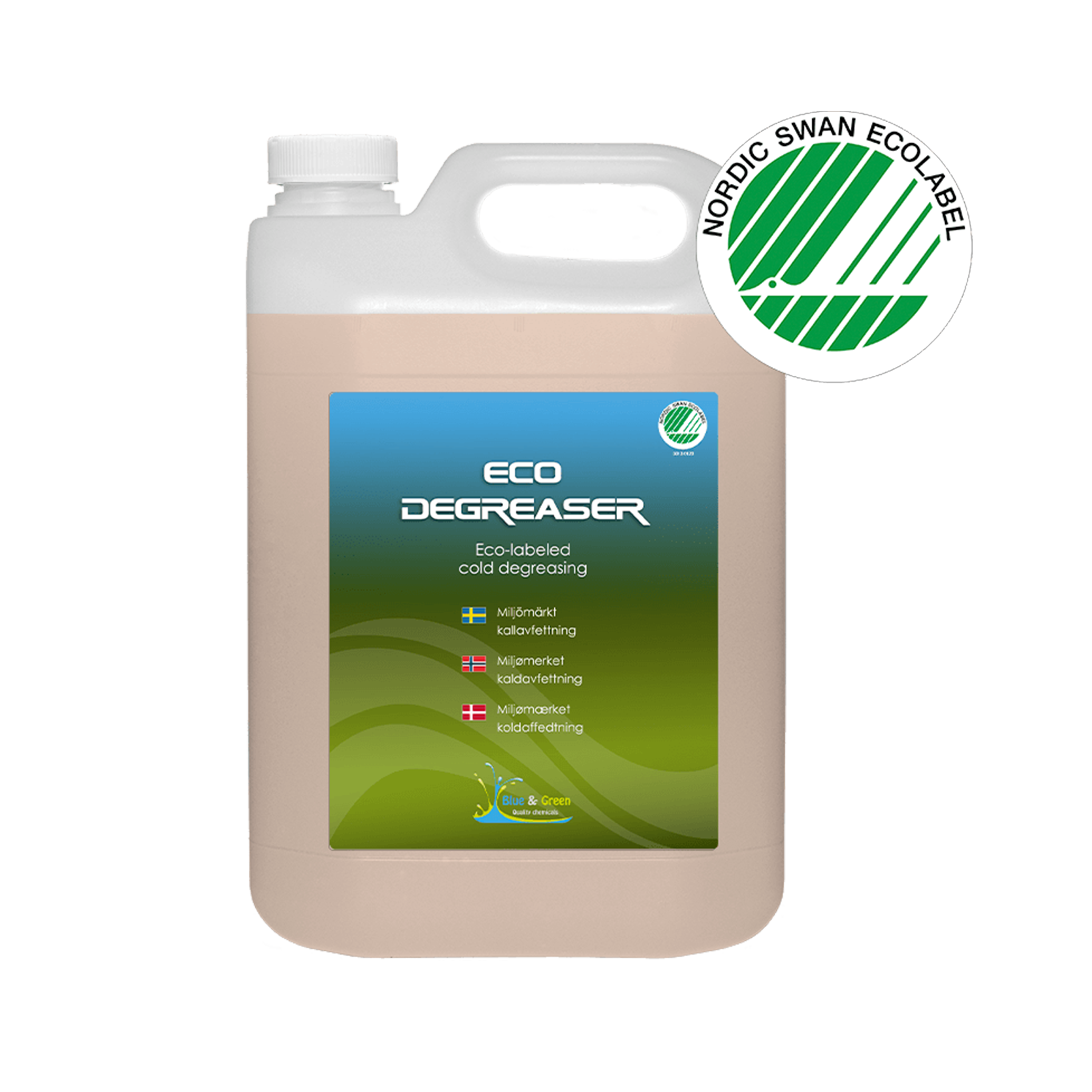 Kallavfettning Blue & Green ECO Degreaser, 5 liter
