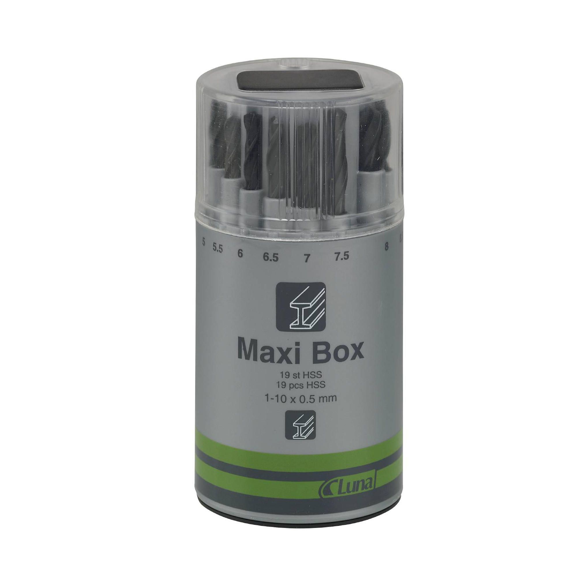 Borrsats Luna Maxi-Box 1-10MM