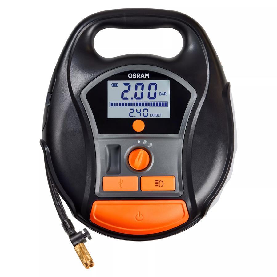 OSRAM TYREinflate 6000 Uppladdningsbar digital kompressor och luftpump