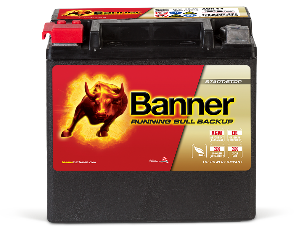Banner Running Bull BackUp 12v 12Ah