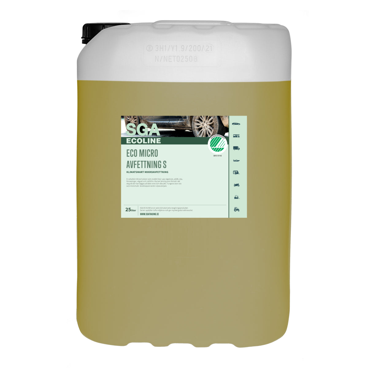 SGA Eco Micro Avfettning S, Svanen 25L