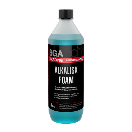 Alkalisk skumavfettning SGA PERFORMANCE Alkalisk foam, 1 liter