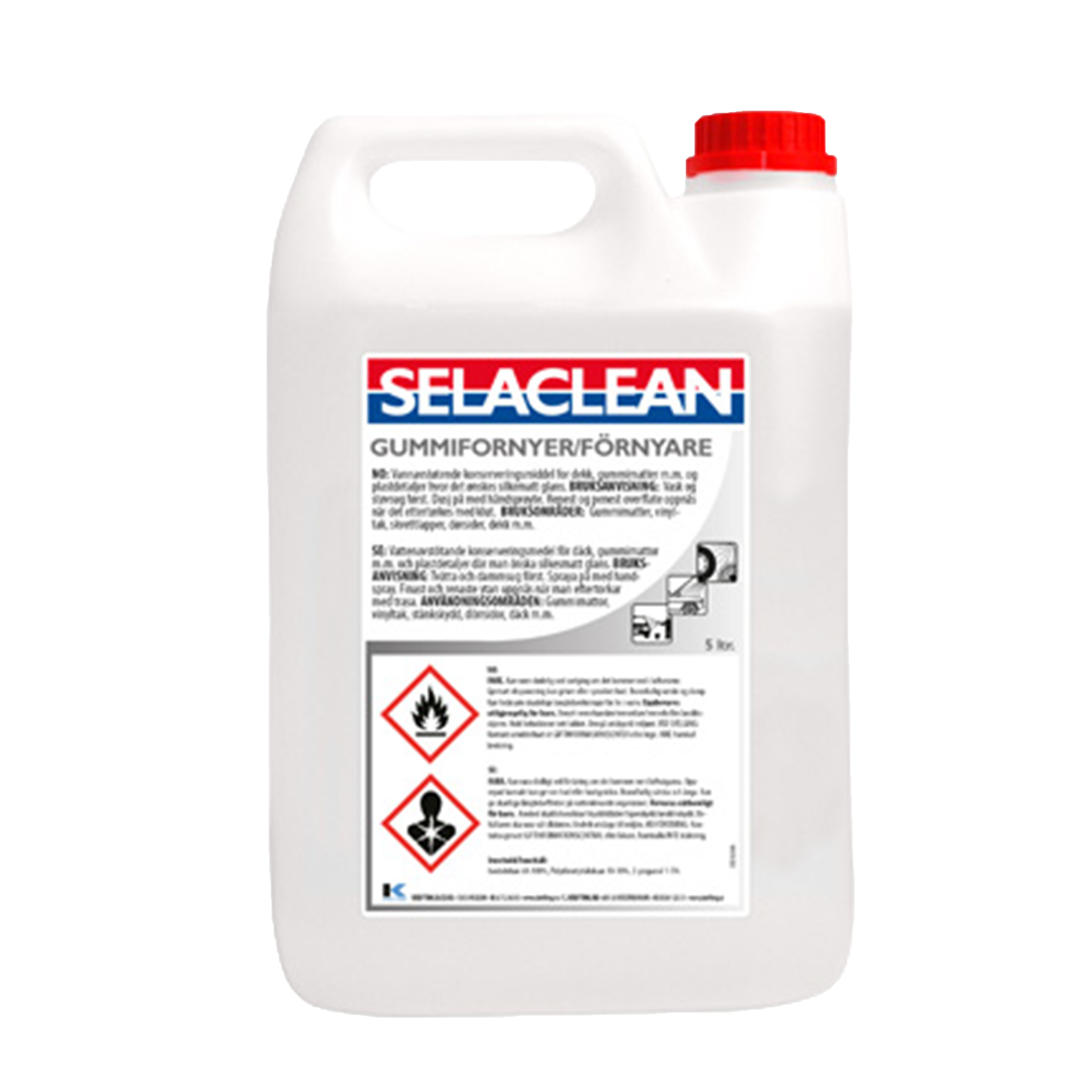 Selaclean Gummiförnyare, 5 liter