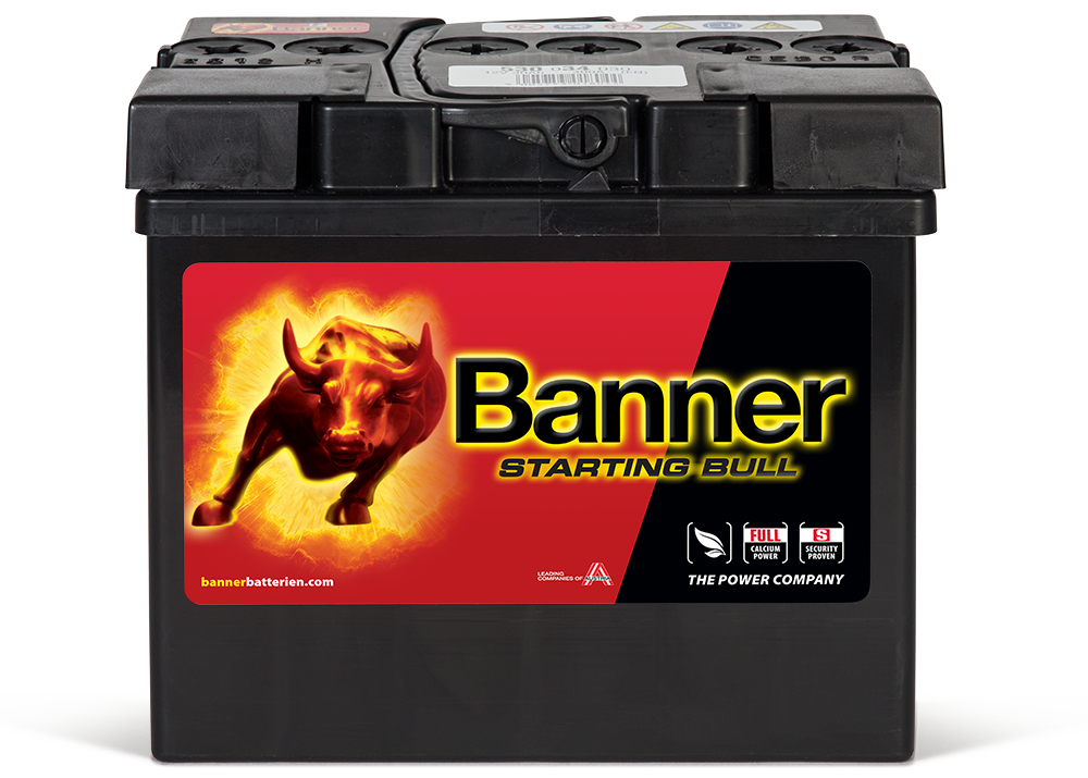 Banner trädgårdsBatteri +V 12v 30Ah