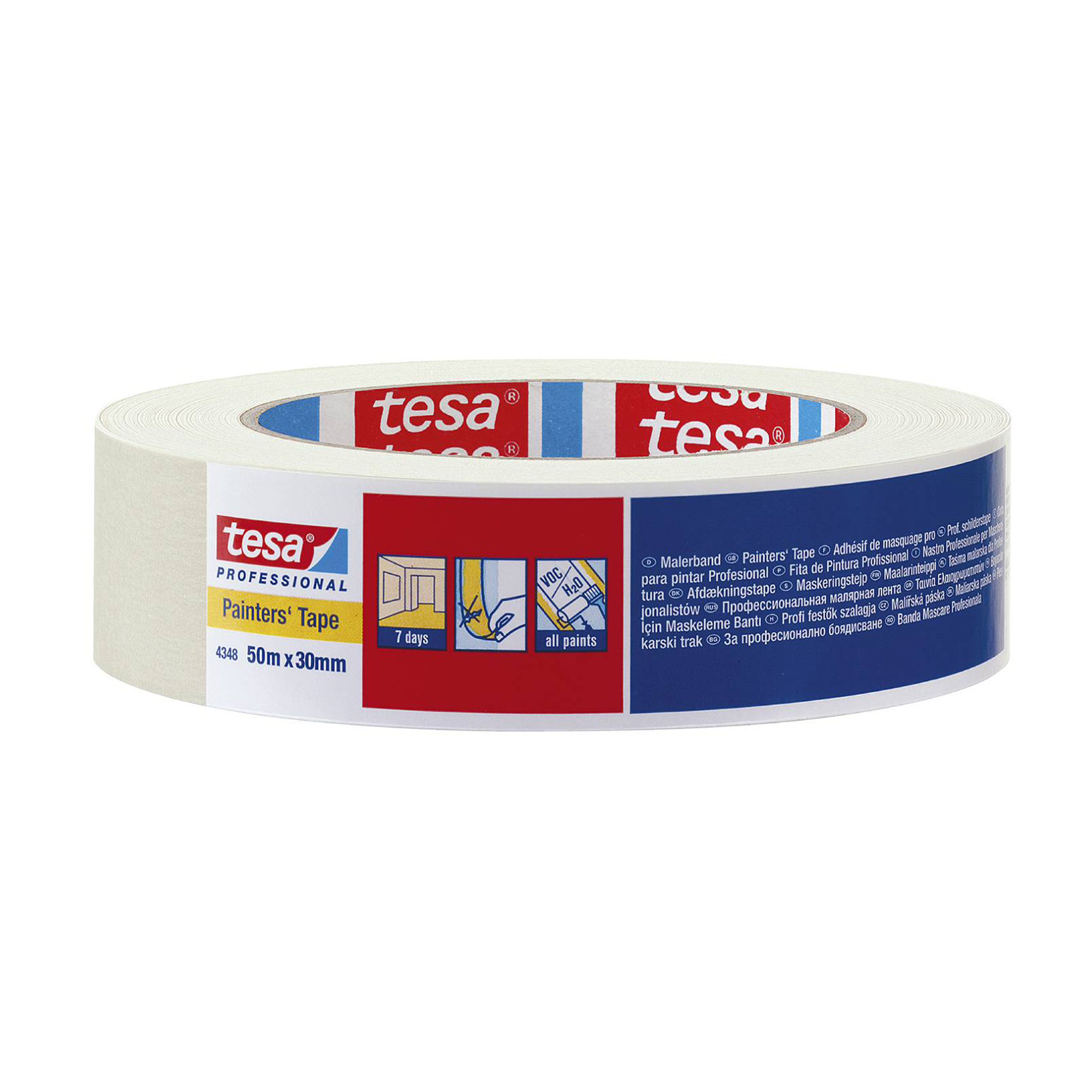 Maskeringstejp Tesa 4348, 38mm x 50m