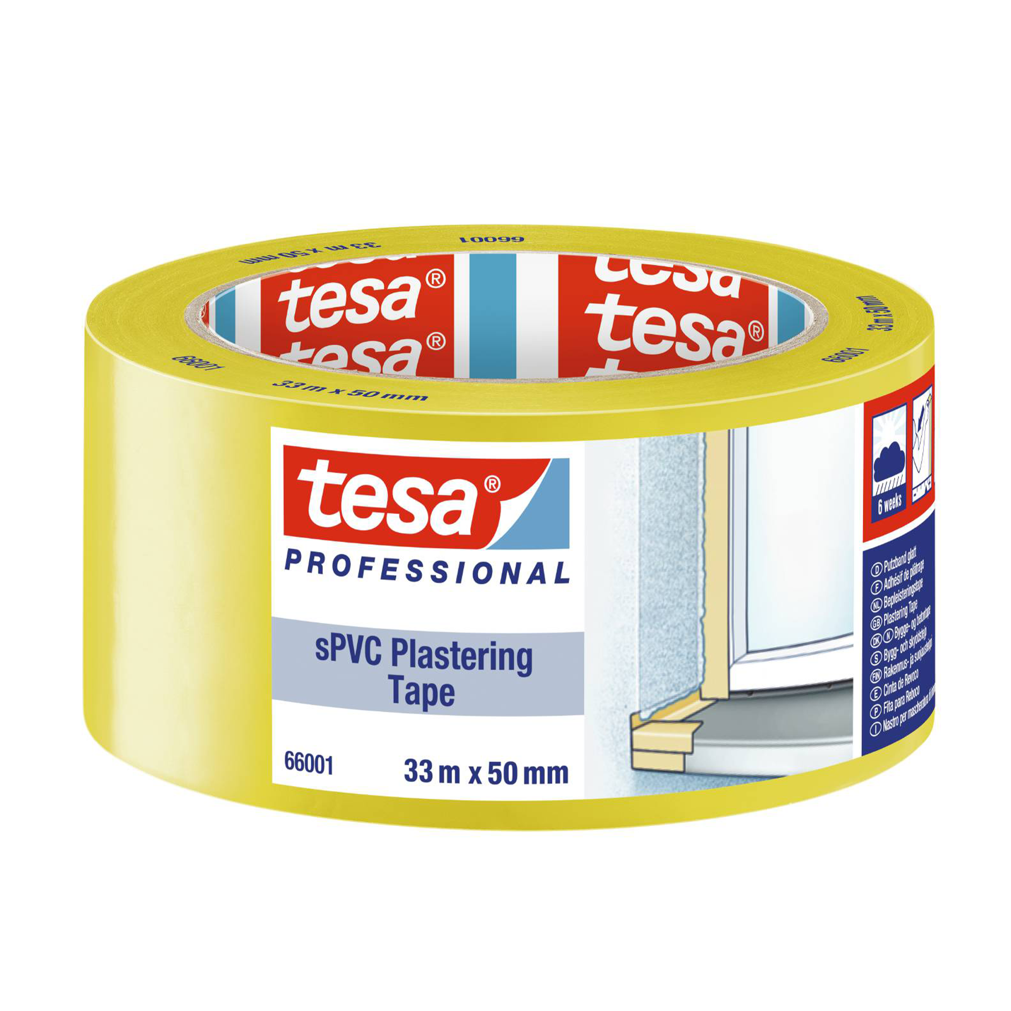 Byggtejp Tesa sPVC