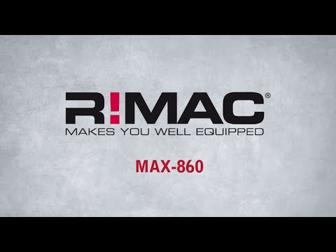 RIMAC MAX-860 Butangasbrännare