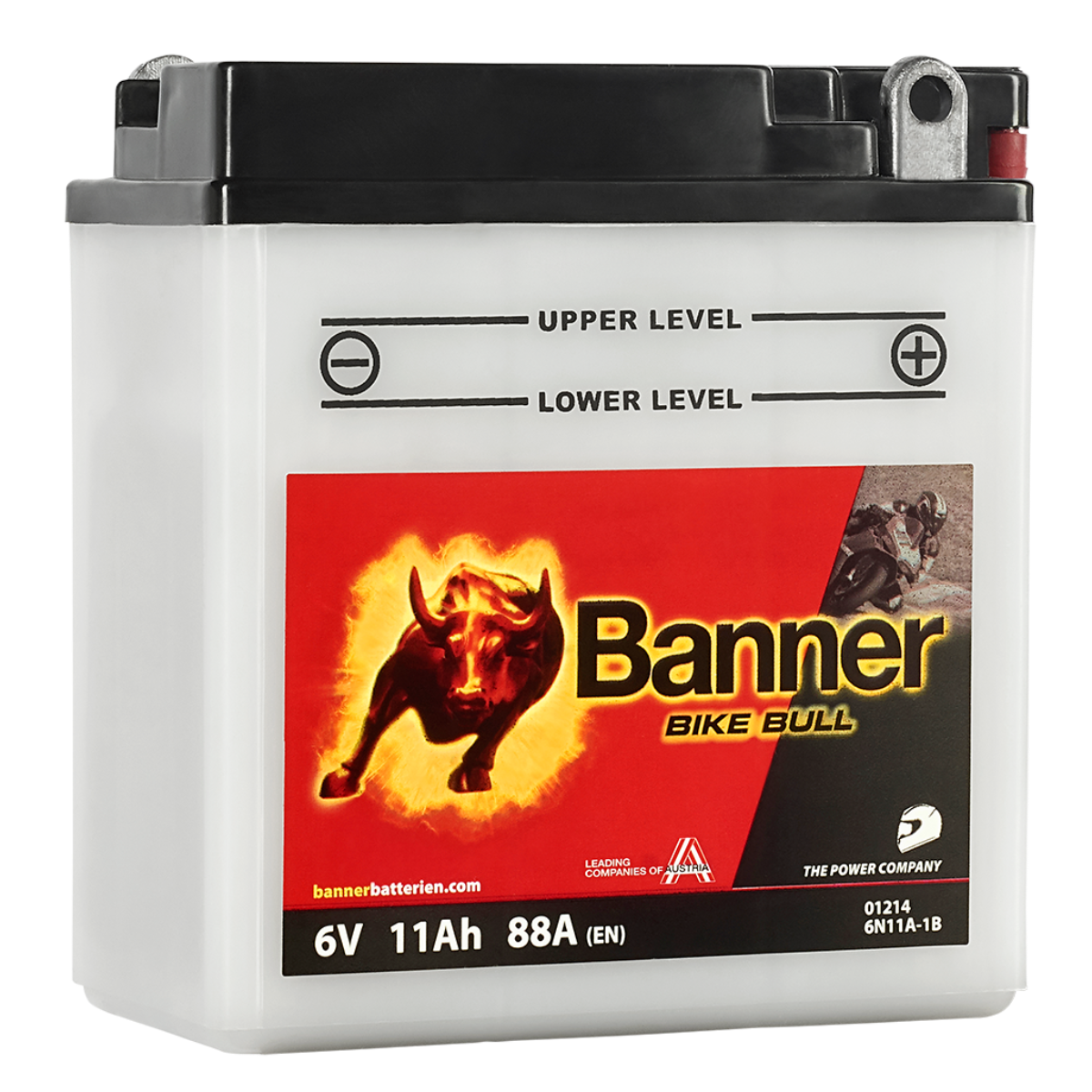 Batteri Banner Bike Bull 6N11A-1B 01214