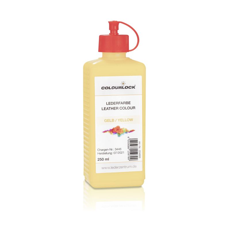 #Läderfärg Gul Colourlock Leather Colour Yellow, 250ml
