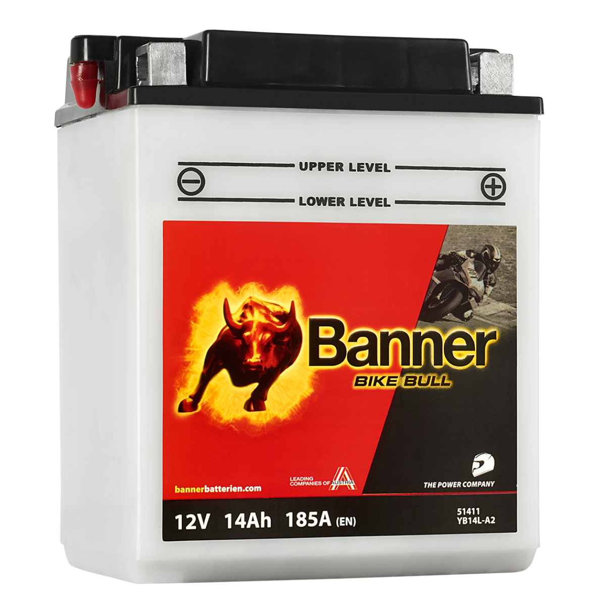 Batteri Banner Bike Bull YB14L-A2 51411