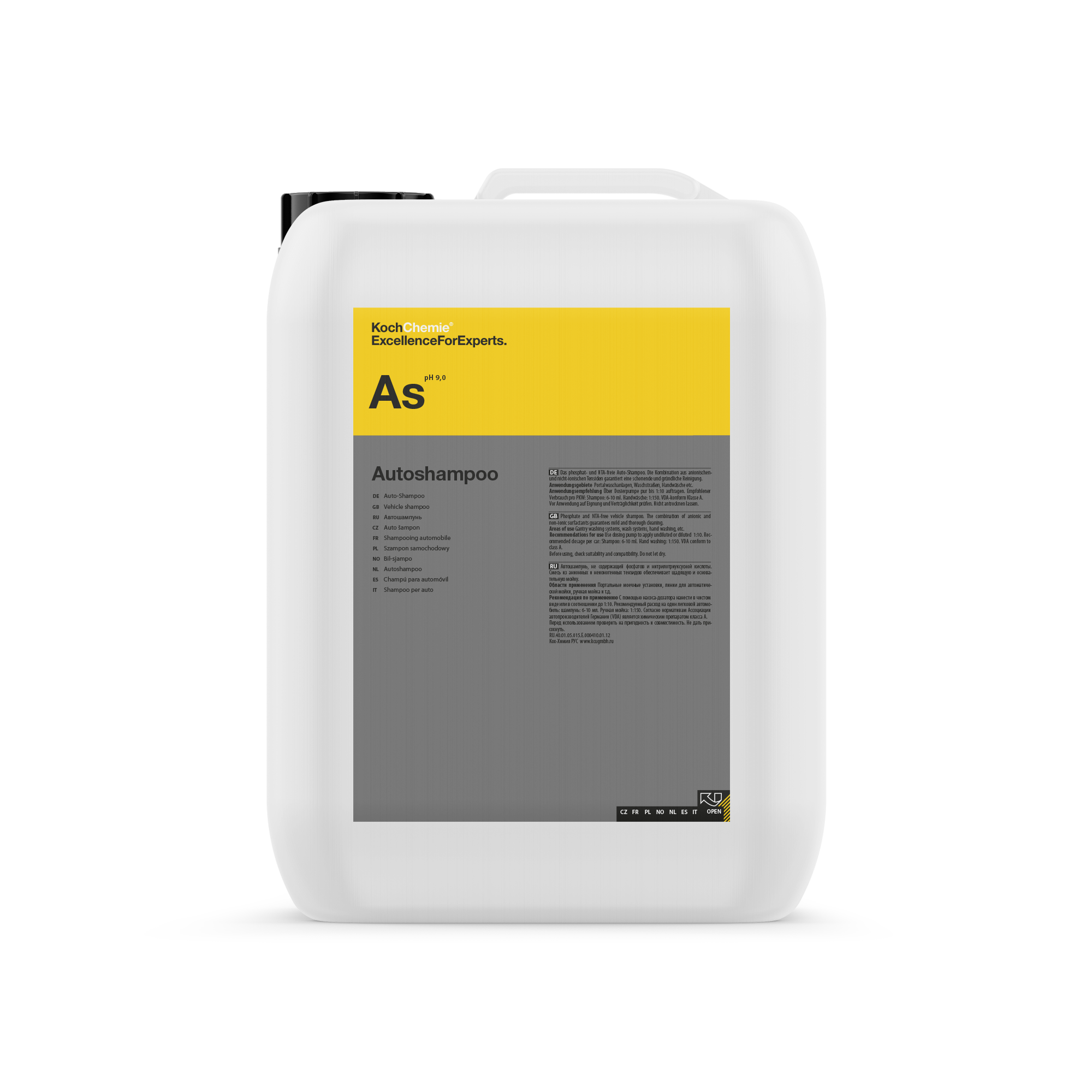 Bilschampo Koch-Chemie Autoshampoo, 21 kg