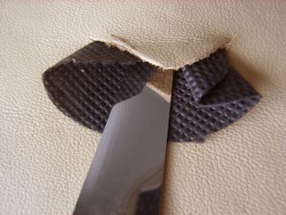 #Bakgrundsduk Colourlock Backlining Cloth för att stabilisera reparationer av läderlim