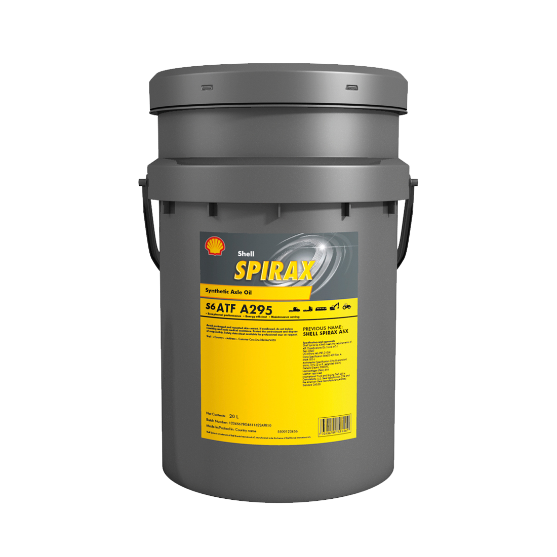 Syntetisk Transmissionsolja Shell Spirax S6 ATF A295, 20L
